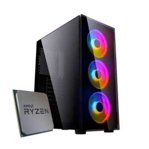 Pc Ecovision Gamer Ryzen 7 5700 + 32GB + 480GB + RTX 3060 12gb