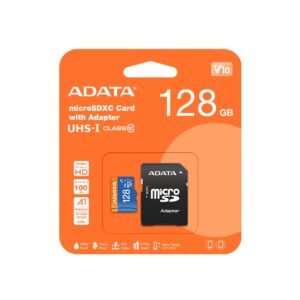 Tarjeta De Memoria MicroSD ADATA 128GB UHS-I Clase 10 AUSDX128GUICL10A1-RA1