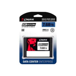Disco Solido Interno SSD Kingston 7680GB DC600M 2.5" SATA