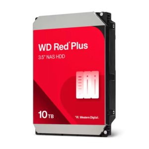 Disco Rigido Interno Western Digital Red Plus 10TB 3.5" SATA 7200RPM WD100EFGX