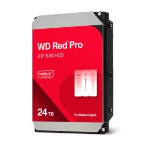 Disco Rigido Interno Western Digital NAS Red Pro 24TB 3.5" SATA 7200RPM CMR 512MB WD241KFGX