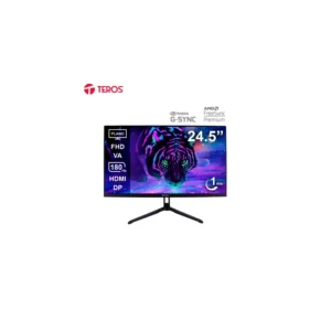 Monitor Teros TE-2475G Gaming 24.5" Plano VA FHD (1920X1080) 180Hz 1ms Ficha USA